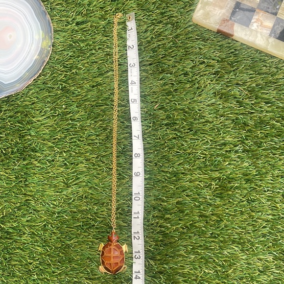 Vintage 1960’s  L.Razza Turtle Mirror Pendant - Picture 15 of 16